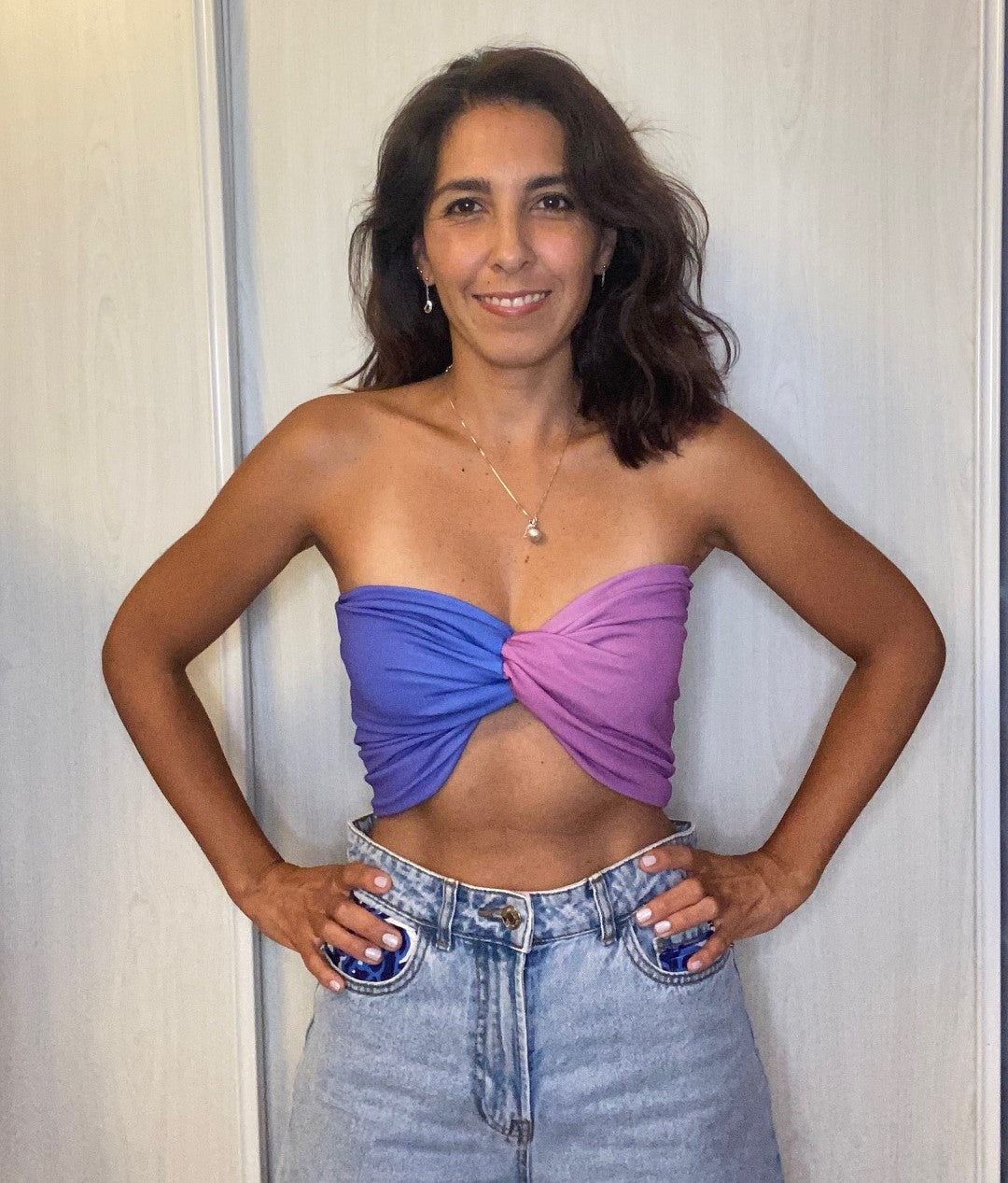 Crop Top Upcycle B&E